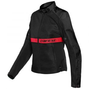 Dainese Veste Ribelle Air Tex 38 Black / Lava Red