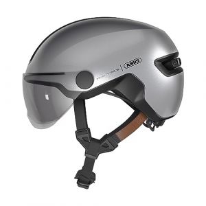 Abus Casque hud y ace argent gleam