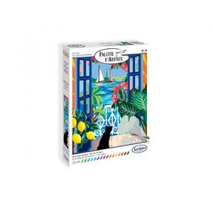 Sentosph&egrave;re PALETTE D'ARTISTE Le Chat &agrave; la fen&ecirc;tre