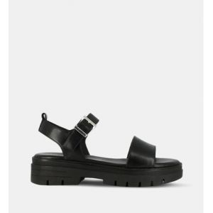 Jonak Sandales Ask en cuir Noir - Couleur Noir - Taille 38