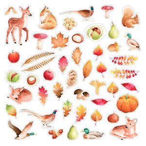 Artémio Découpes en papier Die Cut Fall In Love