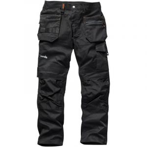 Scruffs Pantalon de travail noir Trade Flex Taille 36 r