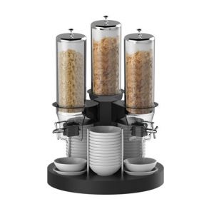 Casselin Distributeur de céréales CDCR3 rotatif 3 tubes