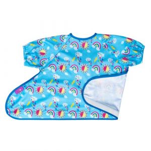 Bavoir &agrave; mc du kit tidy tot - rainbow