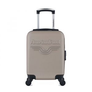 Valise cabine XXS ABS Chelsea 46 cm, beige - American Travel