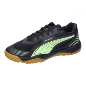 Image de Puma Chaussures de sport indoor Solarflash III Enfant et Adolescent, Black-Fizzy Apple, 37 EU