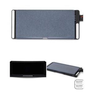 Image de Livoo Plancha GRILL électrique 50x25 avec Revêtement antiadhésif et bac récupérateur de jus-cuisson 50 x 25