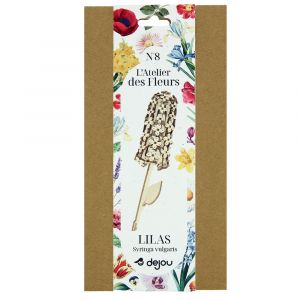Lilas fleur à monter en bois