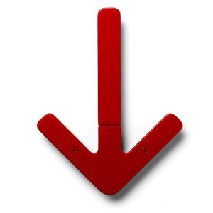 Image de Porte-manteau Arrow design Stockholm house en m&eacute;tal