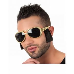 Fiesta guirca Lunettes de soleil rockeur avec pattes Taille unique