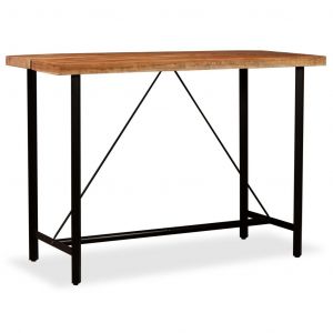 VidaXL Table de bar Bois massif d'Acacia 150x70x107 cm