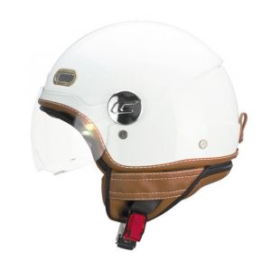 CGM Casque moto demi-jet visière courte 191I Pix IT