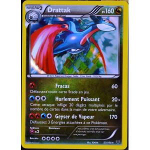 Asmodée Drattak - Carte Pokémon 57/108 Super Rare Xy 6 Ciel rugissant