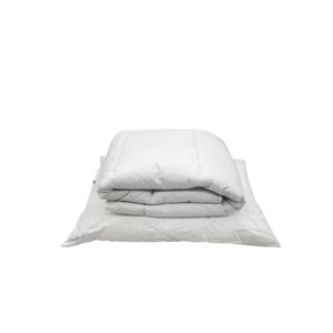 Mortreux Pack bébé Coton anti acariens - 1 couette 80 x 120 - 1 oreiller 40 x 60 - toutes saisons