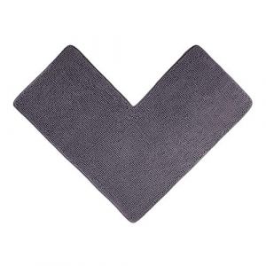 WohnDirect - Badteppich Badematte PARIS Petrol Badematten 1 ct Grau (29.74 &euro; / 1 ct)