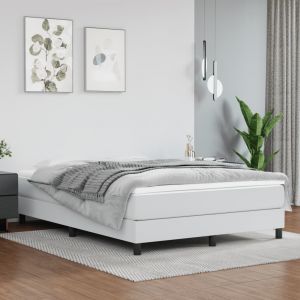 VidaXL Matelas de lit &agrave; ressorts ensach&eacute;s Blanc 140x190x20 cm