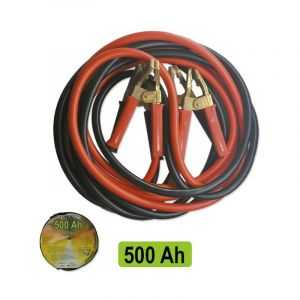 Ludi CABLES DE DEMARRAGE PRO HD Ø 12 mm, 3 Mètres PINCES BRONZE