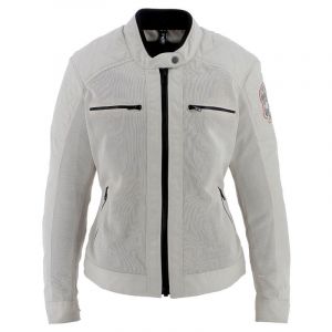 Helstons Blouson textile femme Widow Air argent- L