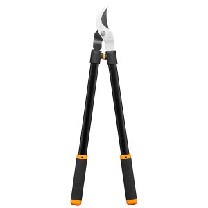 Fiskars Coupe-branches à Lame Franche pour Bois Vert, Revêtement Antiadhésif, Acier trempé de précision, Longueur : 81 cm, Noir, L11, 1027541