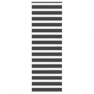 VidaXL Store zèbre noir 80x230 cm largeur du tissu 75,9 cm polyester