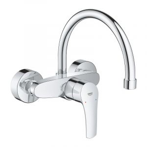 Grohe EUROSMART Mitigeur Monocommande d'évier, Chrome (32482003)
