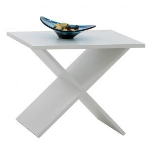 Image de Table d'Ap Design "Hacyt" 54cm Blanc Prix