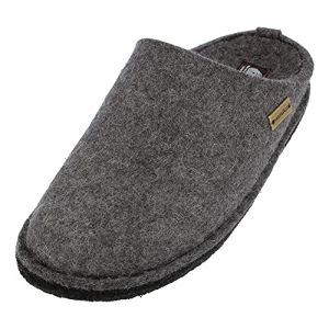 Haflinger Flair Soft, Chaussons Mules Femme Gris