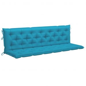 VidaXL Coussin de balancelle Bleu clair 200 cm Tissu