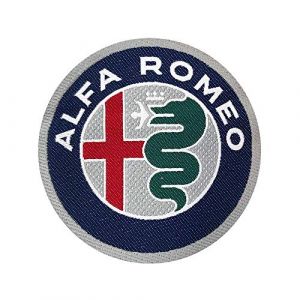 Alfa Romeo Patch adhésif Officiel, Logo 75 mm