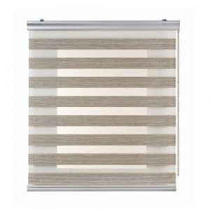 Storesdeco - Store Jour/Nuit Plus, Store enrouleur avec Finitions Premium, Beige, 180 x 250cm