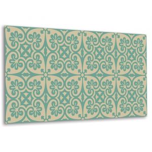 Tulup - Panneau mural en vinyle autocollant - Lambris pvc - 100 cm x 50 cm - Ambiance orientale