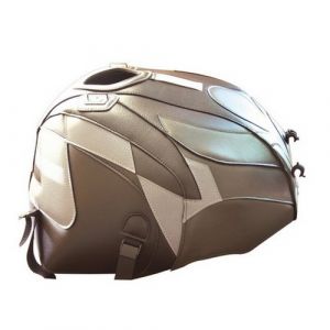 Bagster Tapis de réservoir noir/espace et acier (1486S) Aprilia 1000 Tuono/Factory