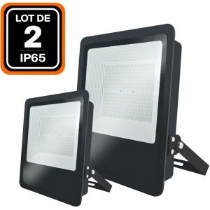 Europalamp Lot de 2 Projecteurs LED Industriel MOON 300W