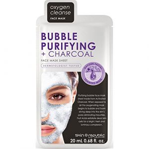 Skin Republic Bubble Purifying + Charcoal Face Mask