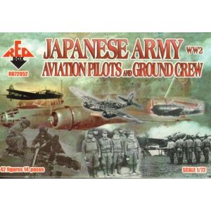 Image de Red Box Ww2 Japanese Army Aviation Pilots A.grcr - 1:72e