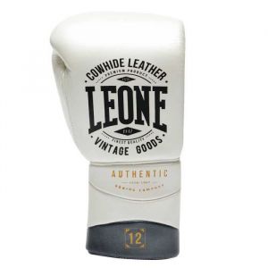 Gants Leone 1947 Authentic 2 blanc jaune noir - 14