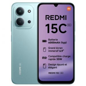Xiaomi Redmi 15C 256Go Vert 5G