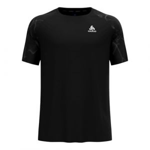 Odlo Maillot manches courtes essential print noir