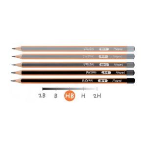 Maped Crayon Black'Peps 2H (2,2 mm)