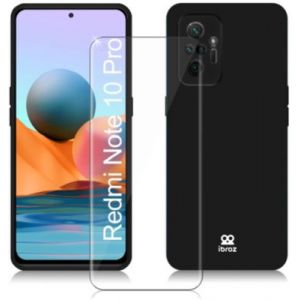 Image de Ibroz Coque Xiaomi Redmi Note 10 Pro Coque noir