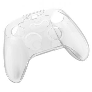 Housse De Protection - Winkoo - Xbox Series X - Coque Rigide Transparente - Compatible Manette Sans Fil - Blanc