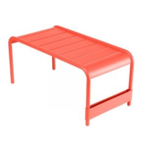 Image de Fermob Table basse Luxembourg / Banc - L 86 cm capucine en métal