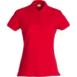 Image de CLIQUE Polo basic Femme Rouge XXL