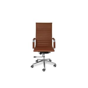 Lifa Living Chaise de bureau Oxford - Cognac