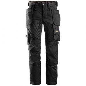 Snickers Workwear 6241 AllroundWork Pantalon, Black, 52 Homme