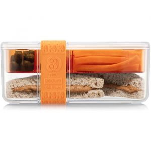 Bodum Lunch Box Compartiment&eacute;e - Bistro - Couverts - Orange Flame