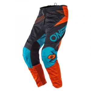 O'neal Pantalon cross Element Factor gris/orange/bleu - 36