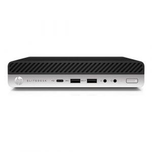 HP EliteDesk 800 G4 Mini - Intel Core i5-8500T - 8 Go RAM - 256 Go SSD NVMe - Windows 10 Pro - Reconditionne Comme Neuf
