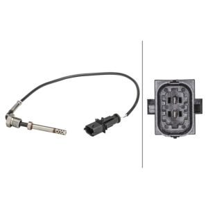 Hella Palpeur, température des gaz pour ALFA ROMEO: 159, Brera, Spider (Ref: 6PT 358 181-201)