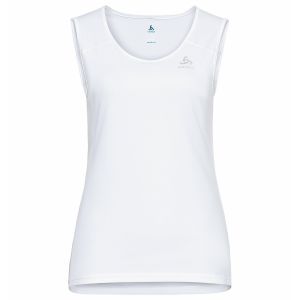 Odlo T-shirt Sans Manches Cardada S White